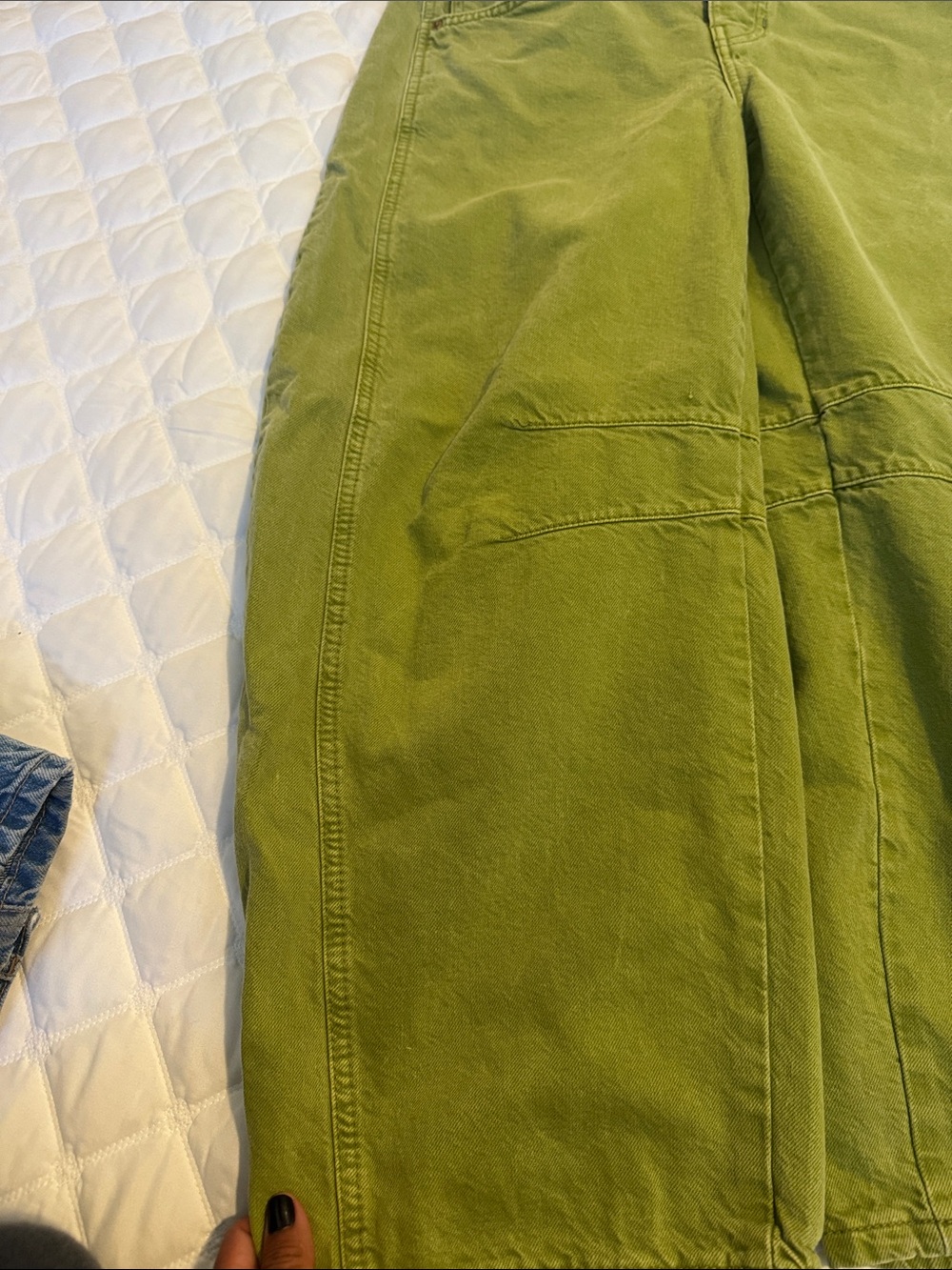 Free People Good Luck Barrel Jeans 27 - Picture 2 of 5